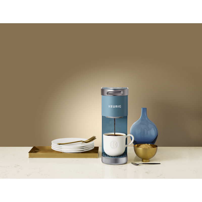 Cafetière à dosettes individuelles K-Cup K-Mini Plus Keurig, Sarcelle