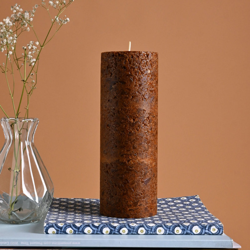 Lavender Scented Pillar Candle, 20cm x 7cm Pillar