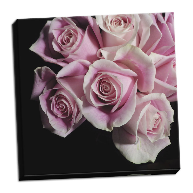 «Moonlight and Roses I», reproduction de photo sur toile tendue