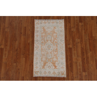 Tapis unique rouille et oranges 3 pi 8 po x 2 pi 0 po