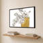 «Delicate Gilded Vase IV» par Chris Paschke - impression sur toile-121542502-121542525