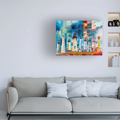 Art sur toile des phares deologia bolognaise Shawna Stewart