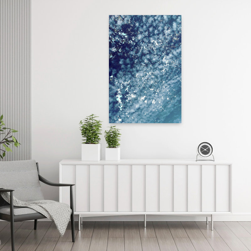 Contemporary Art Organic Abstract Contemporary Nature Landscape Wall Art by Angelo Cerantola - Wrapped Canvas Print
