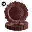 Arnez Plastic / Acrylic No Pattern Charger 12 Pieces-28851190