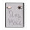 «Pink and Grey Stay Woke Typographie» par Cindy Willingham - impression