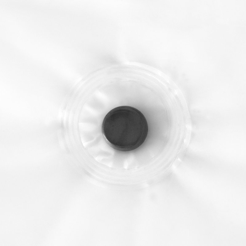 Doublure de rideau de douche imperméable Adriaan en PEVA avec ourlet lesté, Frost, H 84 po x l 72 po