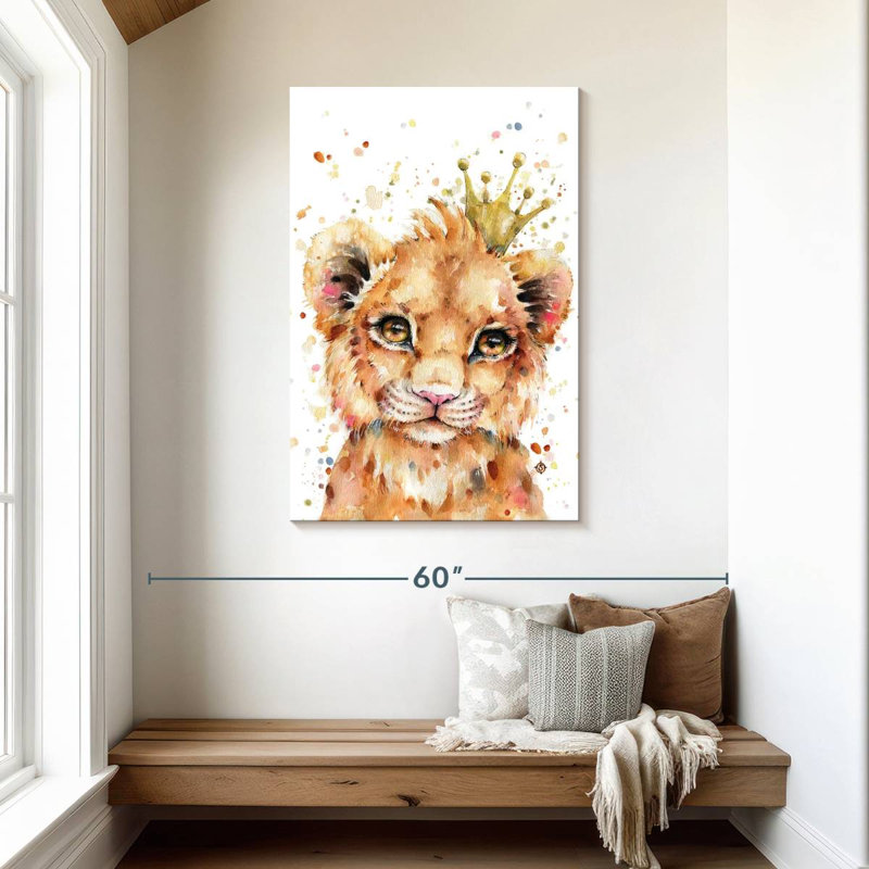 Brampt Little Lion, 45" H x 30" W