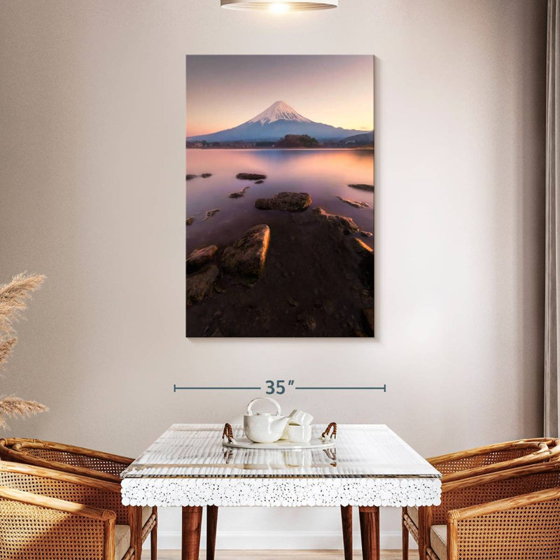Aime Mount Fuji Sunrise I, 48" H x 32" W