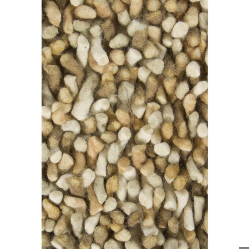 Kerre Wool Abstract Indoor Rug, Rectangle 2' x 3', Brown/Tan