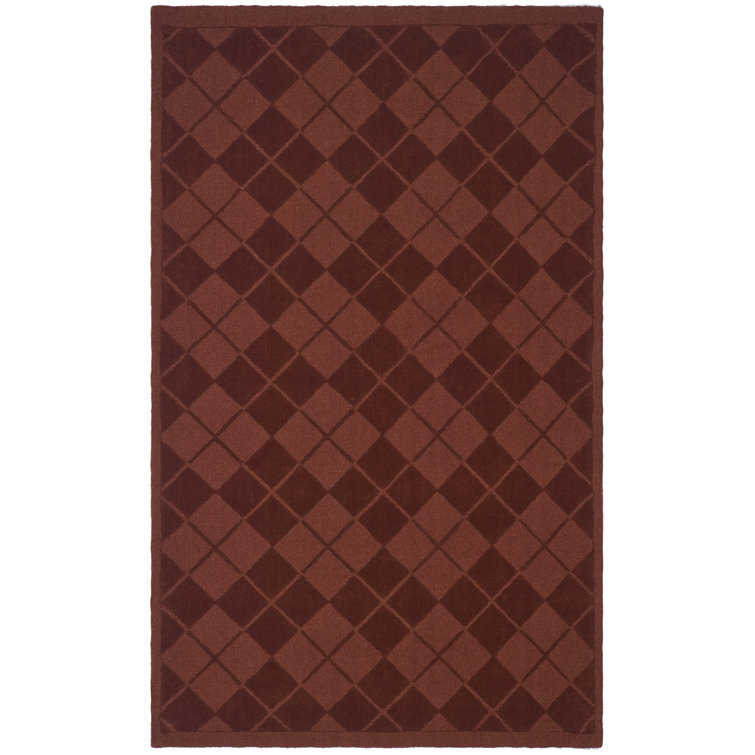 Argyle Martha Stewart Hand Tufted Wool Pile Geometric Rug
