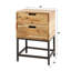 Oriska 2 Drawer Bedside Table