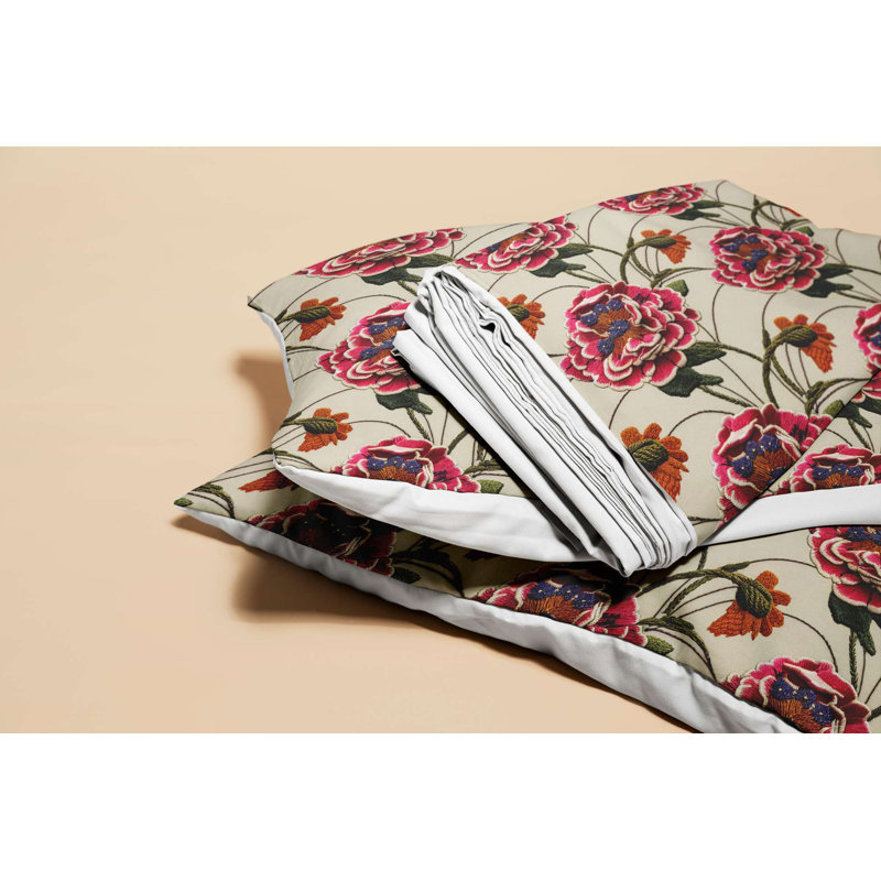 High-Quality Double Quilt Cover Set, 100% Polyester & Cotton Blend, 78.7 x 78.7 Inches | Includes 2 Pillowcases (23.6 x 23.6 Inches) | Machine Washable, Button Closure, Soft & Durable, Perfect for Cozy Bedrooms