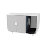 Eckroad Furniture Style Litter Box Enclosure /Side Table