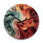 Horloge murale en bois massif Korsica-182479332