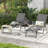 Sarie Outdoor Metal Chaise Lounge Set-668057173