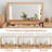 Solid Wood Makeup Vanity with Flip Mirror and Lighting Modes-812106585-834786300