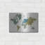 «Peace and Lodge World Map» par Janelle Penner, art mural en métal-455544737