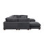 Canapé modulaire en velours côtelé Chrisley-129968061
