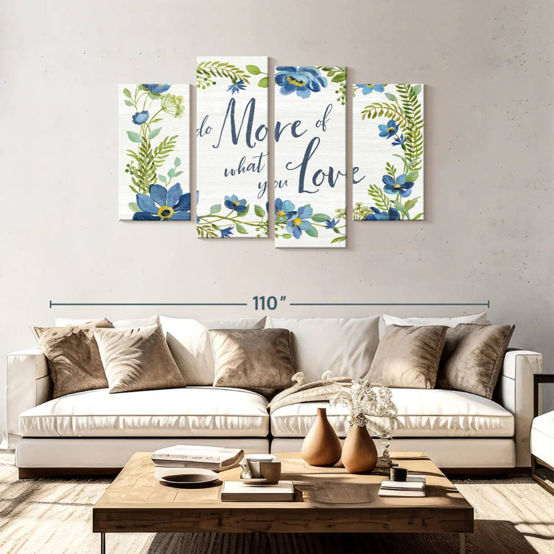 Tergel Botanical Blue Quote V