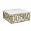 Chicklet Stone Coffee Table