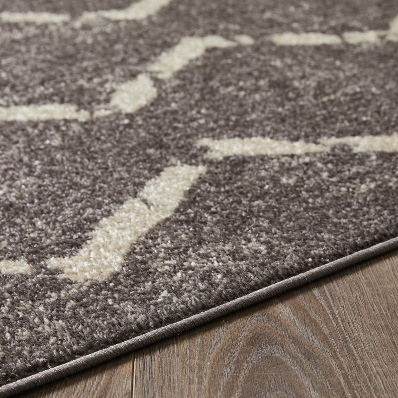 Tapis taupe Christine Brynder, Rectangle 2 pi x 3 pi