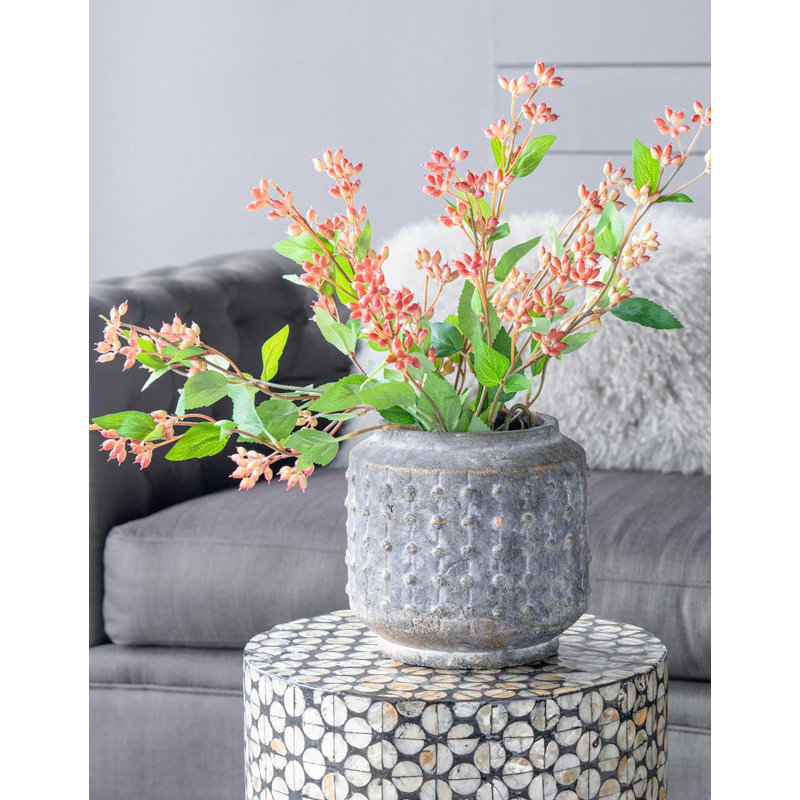 Pot à fleurs en céramique Nikita, H 8 po x l 8 po x P 8 po