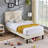 Keyona Steel Piece Bedroom Set-565370967-565370961
