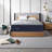 HealthRest by Restonic PolarBreeze Lux Firm Full Mattress - Navy Blue Foam Mattress with Dual Cooling Technology and Individually Wrapped Coils-1920636926-1920717420