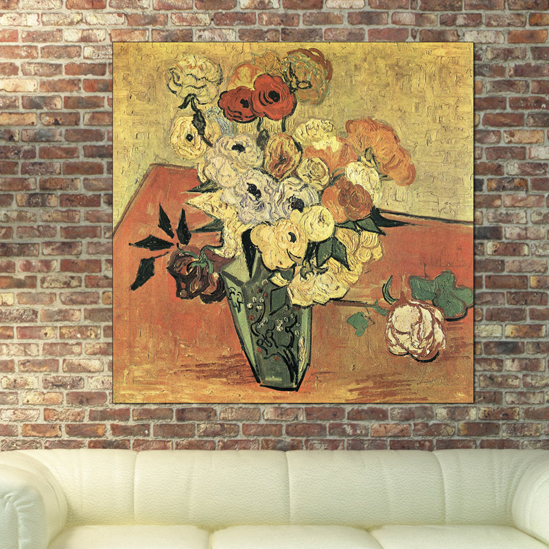 Vincent Van Gogh - Wrapped Canvas Painting, 50cm H x 50cm W x 1.8cm D