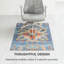 Tapis de chaise rectangulaire Las Cruce-43367630