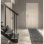 Tapis d'escalier intérieur gris antidérapant