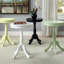 Table d'appoint avec piédestal tourné