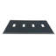 4-Gang Toggle Light Switch Wall Plate