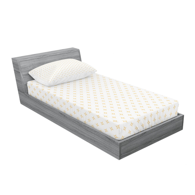 Microfiber Sheet Set, Twin Sheet Set with Fitted Sheet