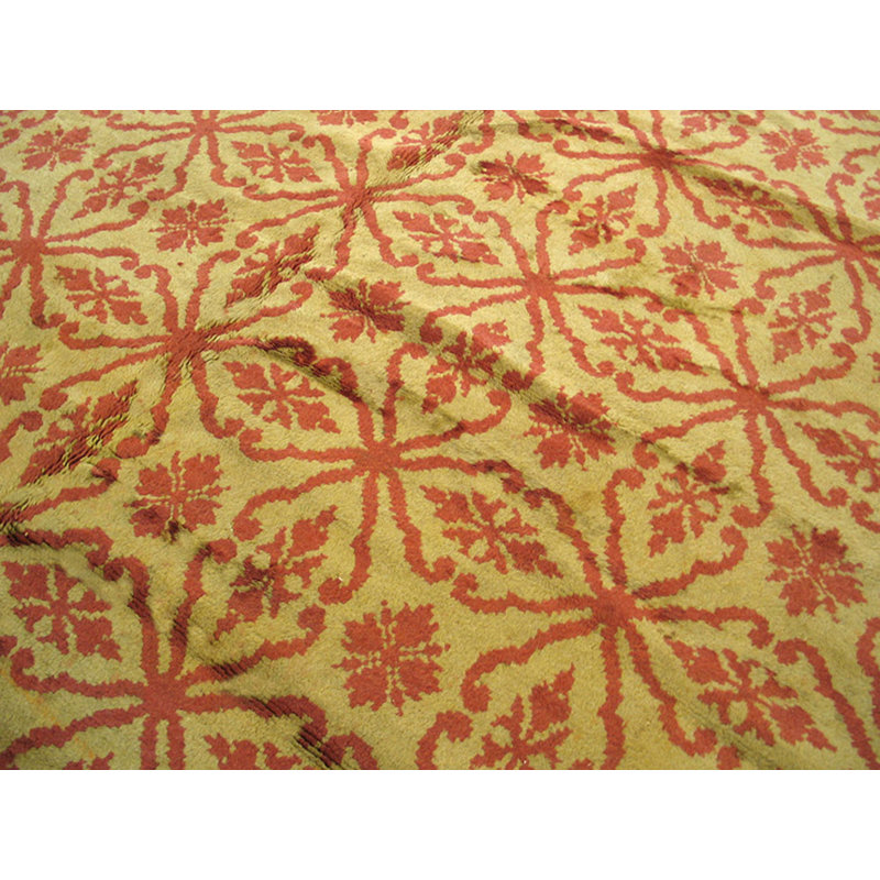 Antique Large Savonnerie Spanish Knotted Rug