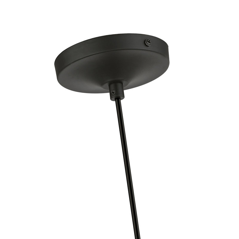 Leore 1 - Light Pendant, Black/Brushed Nickel