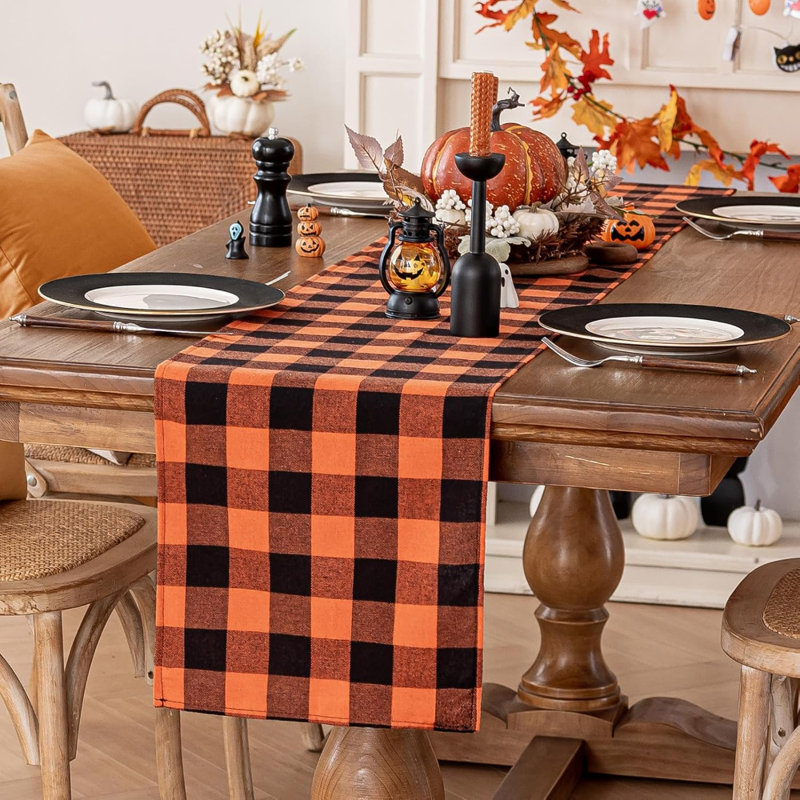 Chemin de table Christmas, Orange
