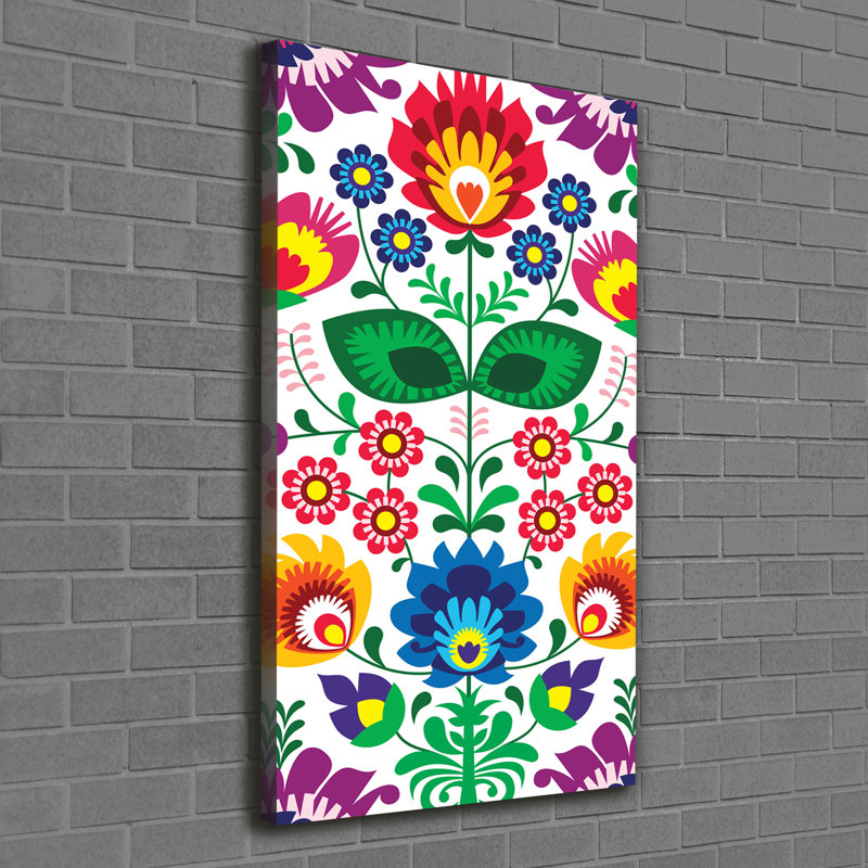 Ethnic - Wrapped Canvas Print