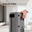Chaufferette tour, radiateur à ventilateur d'intérieur, radiateur électrique compact 1500W avec télécommande-119356128