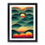 Sunset Collage - Framed Print-87973684-87973687