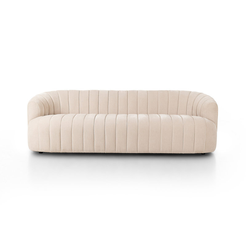 Canapé Cathyann, Polyester crème Blamont