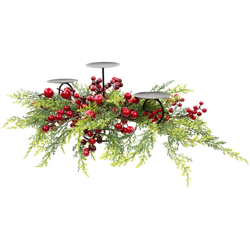 8.25'' H Metal Tabletop Candle Accessories