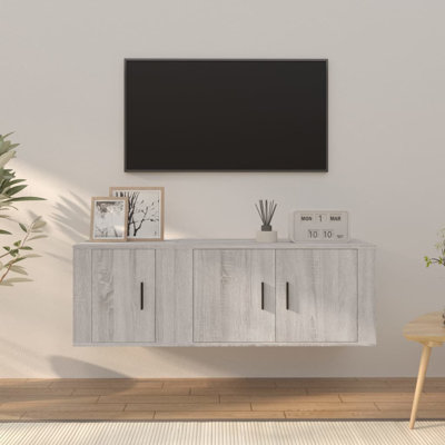 Lafeyette Unfinished Floating TV Stand for TVs up to 50"
