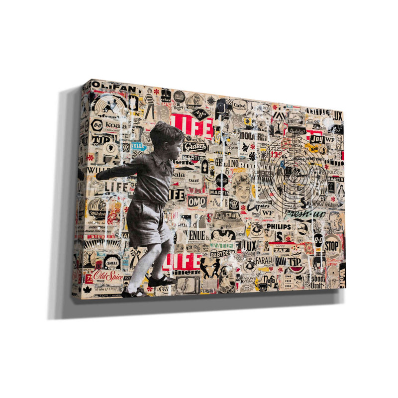 'Target' by DB Waterman, Canvas Wall Art, 40" H x 60" W x 1.5" D