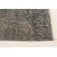 Tapis gris foncé en laine noué à la main de conception unique 6 pi 8 po x 9 pi 10 po années 2000 Odella