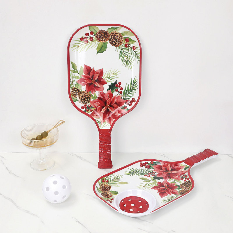 15 3/4" Pickleball Paddle Tray S2, Pinecone