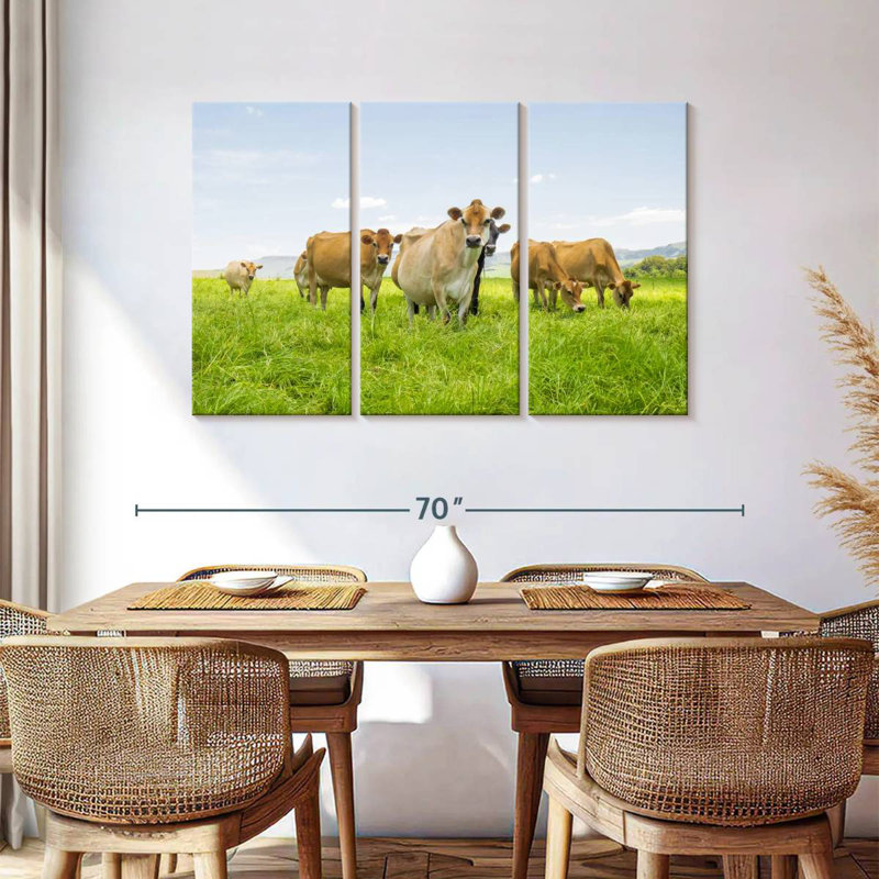 Brampt Farm Cattle, 36" H x 57" W