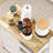 Rolling Kitchen Island Cart, Bar Serving, Drawers, White