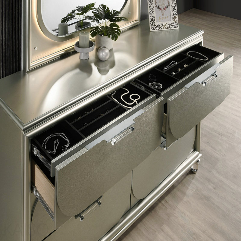 Commode contemporaine en acrylique 1pc