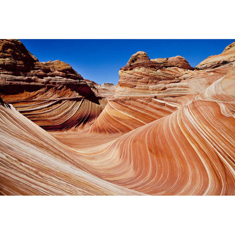 The Wave, Coyote Buttes - Wrapped Canvas Print, 30cm H x 46cm W
